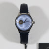 Orient Star Women's Blue Skeleton Dial Leather Strap Dress Watch RE-ND0012L00B