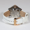 Pre Owned Seiko Velatura Direct Rose Gold Tone White Dial Watch SRH014P1