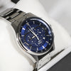 Citizen Quartz Men's Blue Dial Chronograph Stainless Steel Watch AN8190-51L