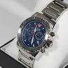 Swiss Eagle Fleet Blue Dial Chronograph Stainless Steel Men's Watch SE-9008-33