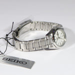 Seiko 5 Automatic White Dial Stainless Steel Women's Watch SYMK13K1