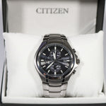 Citizen Super Titanium Grey Dial Chronograph Men's Watch CA0700-86E