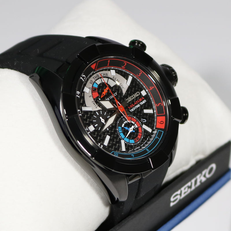 Seiko Quartz Chronograph Velatura Yachting Timer Men's Watch