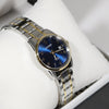 Citizen Women's Blue Dial Stainless Steel Two Tone Quartz Watch EU6004-56L