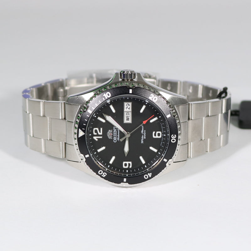 Orient Mako II Automatic Men s Black Dial Watch FAA02001B9 Chronobuy