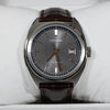 Citizen Men's Grey Dial Automatic Stainless Steel Leather Strap Watch NJ0100-03H