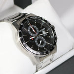 Citizen Black Dial Chronograph Men's Stainless Steel Watch AN3600-59E