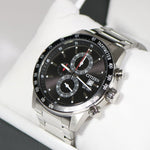 Citizen Black Dial Chronograph Men's Stainless Steel Watch AN3600-59E