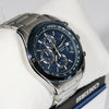 Seiko Blue Dial Men's Chronograph Quartz Watch SSB177P1