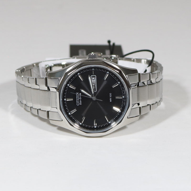 Citizen Men\'s Eco Drive Black Dial Stainless Steel Watch BM8430-59EE –  Chronobuy | Quarzuhren