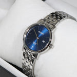 Citizen Quartz Women's Dress Blue Dial Stainless Steel Watch EU6090-54L