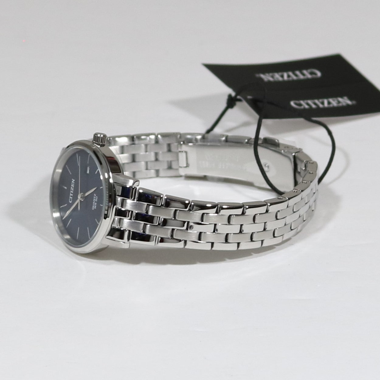 Citizen Quartz Women's Dress Blue Dial Stainless Steel Watch EU6090-54 –  Chronobuy
