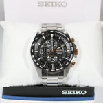 Seiko Stainless Steel Motorsport Men's Chronograph Watch SSB323P1