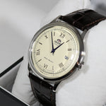 Orient Bambino 2nd Generation Automatic Men's Leather Strap Watch FAC00009N0