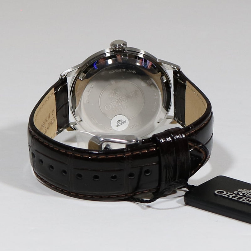 Orient Bambino 2nd Generation Automatic Men's Leather Strap Watch FAC00009N0