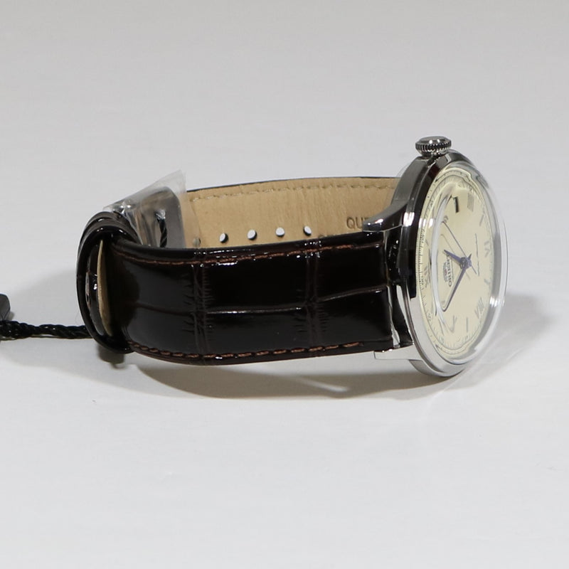 Orient Bambino 2nd Generation Automatic Men's Leather Strap Watch FAC00009N0