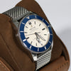 Pre Owned Breitling Superocean Heritage II 46 Silver Dial Men's Watch