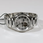 Bulova Wilton Men's Silver Dial Automatic Stainless Steel Dress Watch 96A207