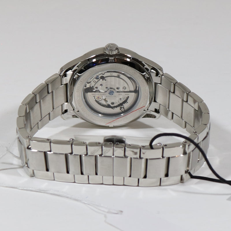Bulova Wilton Men's Silver Dial Automatic Stainless Steel Dress Watch 96A207