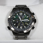 Citizen Eco Drive Men's Promaster Navihawk A-T Stainless Steel Watch AT8227-56X
