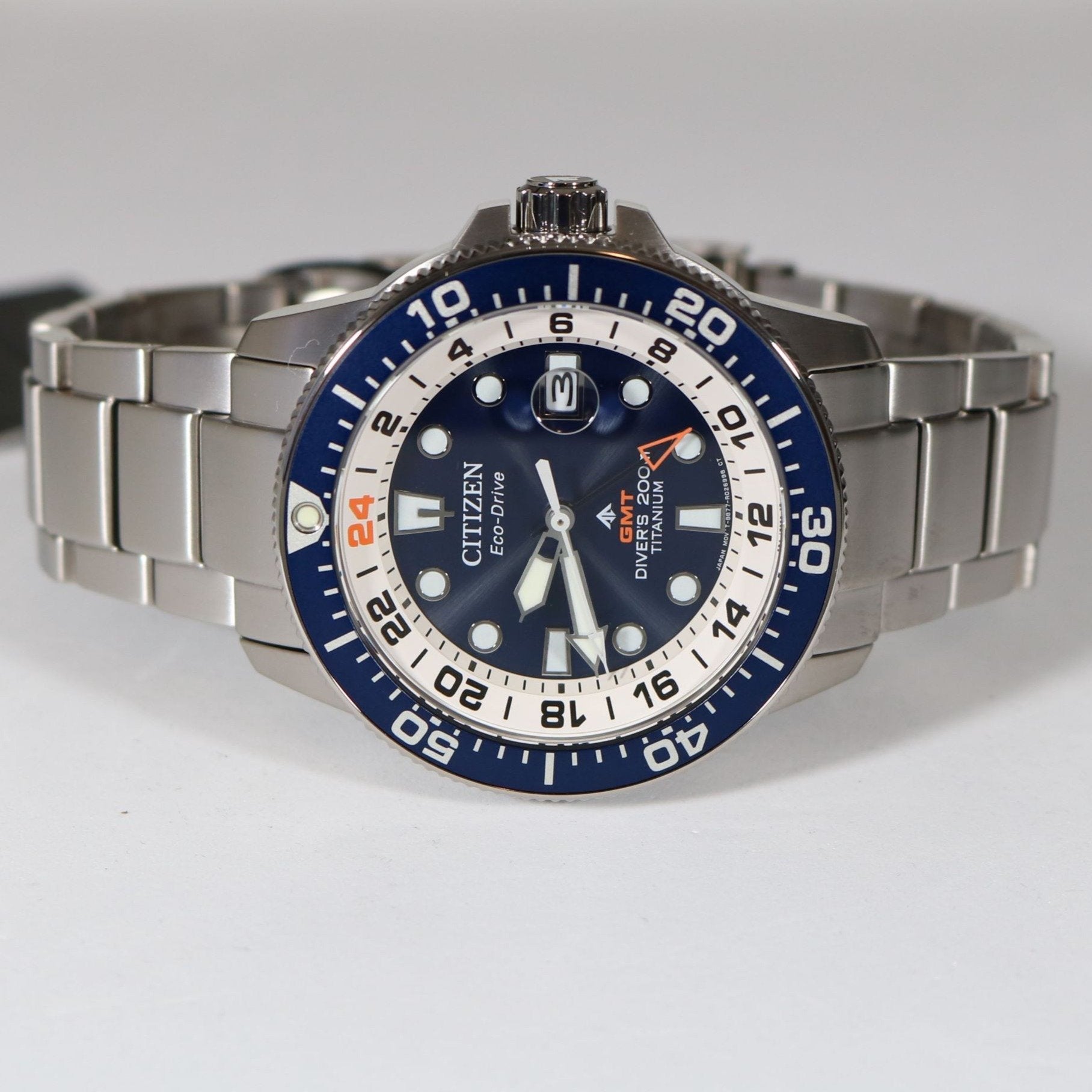 シチズン プロマスターGMT BJ-7111-86L チタン エコドライブ 廃盤希少