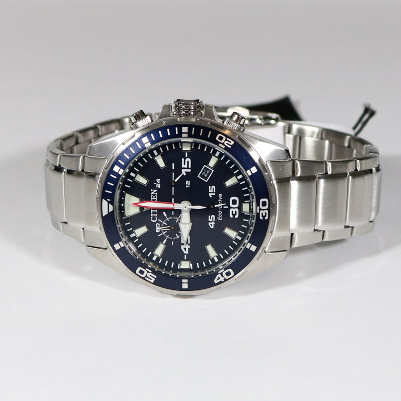 Citizen Chronograph Wristwatch Eco-Drive Solar Men's Watch AT2431-87L –  Chronobuy