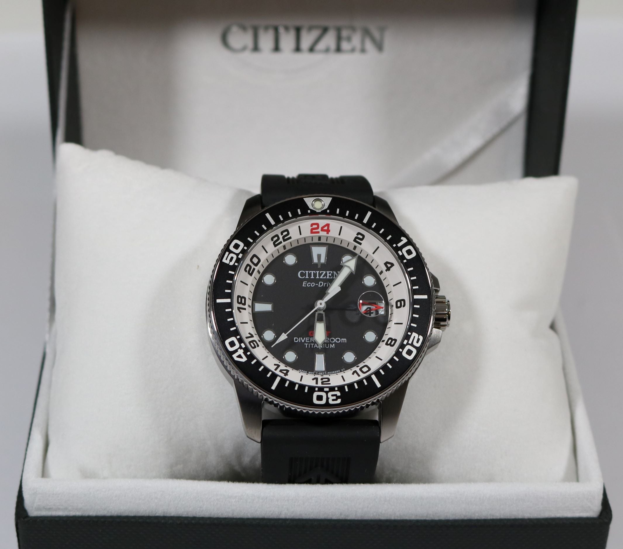 BJ7110-11E Citizen Promaster Marine Eco Titanium Watch Drive Men
