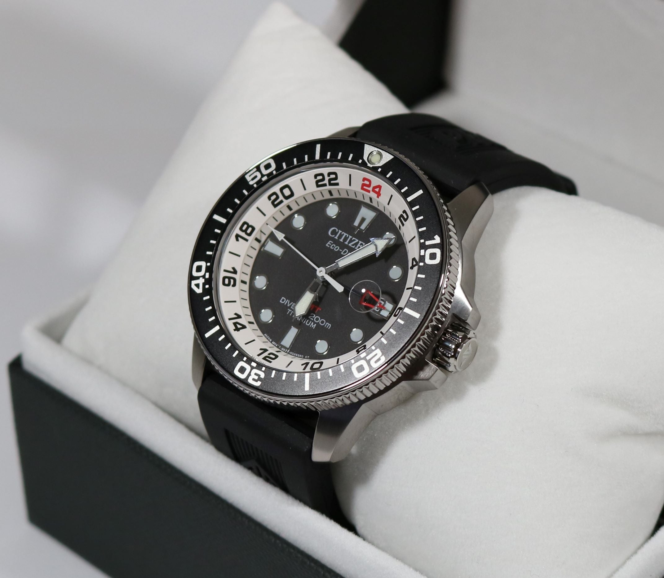 BJ7110-11E Citizen Promaster Marine Eco Titanium Watch Drive Men