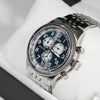 Citizen Stainless Steel Sport Chronograph Blue Dial Men's Watch AT2460-89L