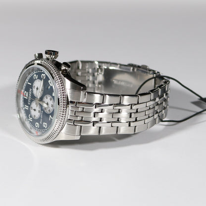 Citizen Stainless Steel Sport Chronograph Blue Dial Men's Watch AT2460-89L