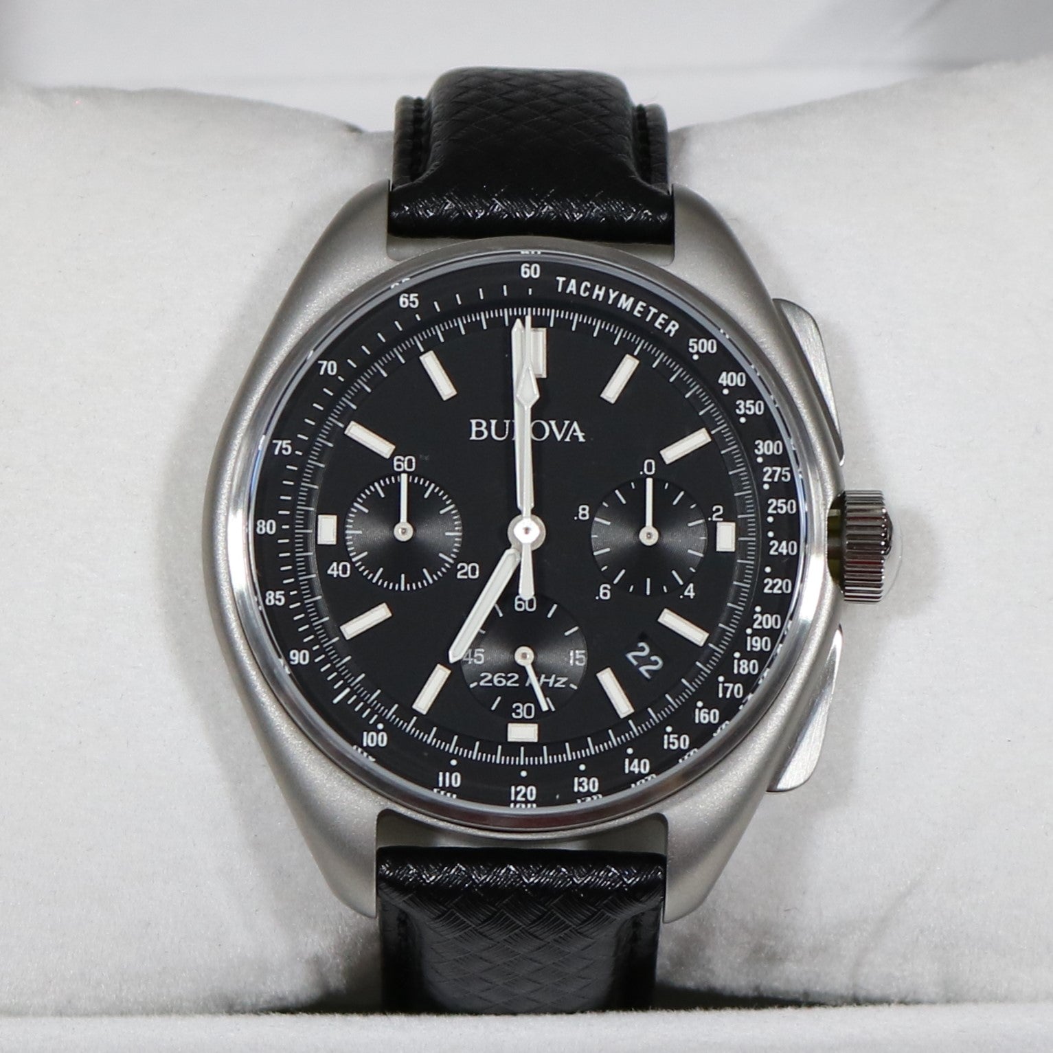 Special edition moon apollo lunar pilot chronograph black dial men's watch hotsell