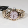 Citizen Eco Drive Women's Rose Gold Tone Pink Dial Watch EM0503-75X