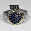 Citizen Men's Quartz Two Tone Stainless Steel Blue Dial Watch AN8176-52L