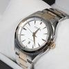Citizen Eco Drive Men's Two Tone Stainless Steel White Dial Watch AW1756-89A
