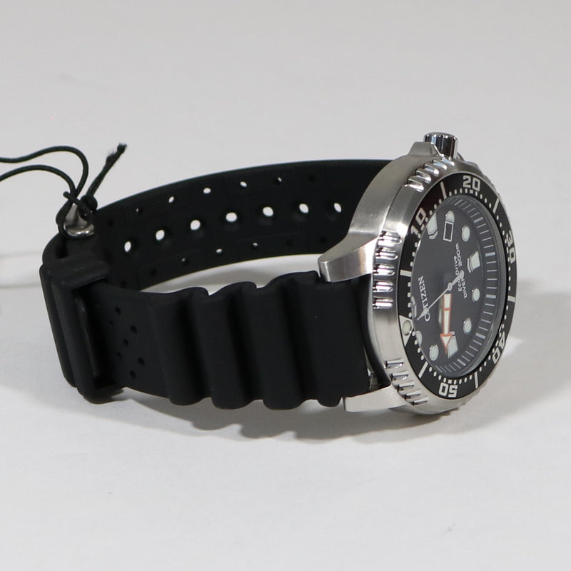 Citizen Men&s Eco-Drive Black ProMaster Diver Watch BN0150-28E