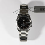 Seiko 5 Sports Men's Black Dial Stainless Steel Watch SNKE01K1