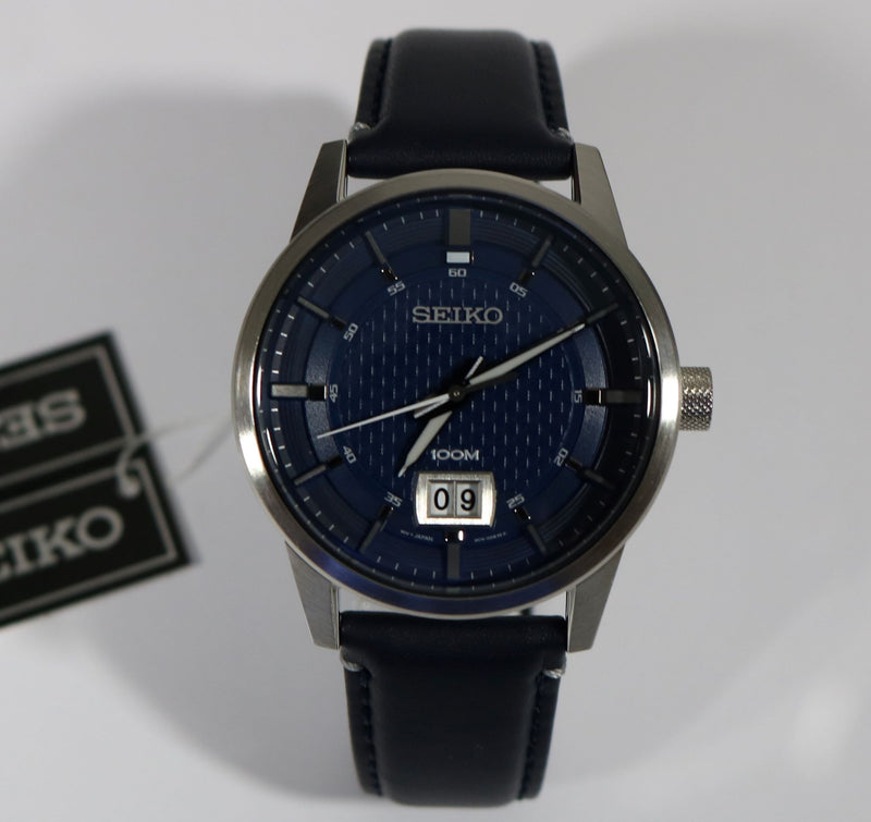 Seiko Quartz Analog Display Blue Strap Men's Watch SUR287P1 - Chronobuy