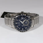 Citizen Eco-Drive Super Titanium Blue Dial Men's Chronograph Watch AT8154-82L