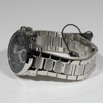 Bulova Sutton Stainless Steel Black Dial Men's Chronograph Watch 96B319
