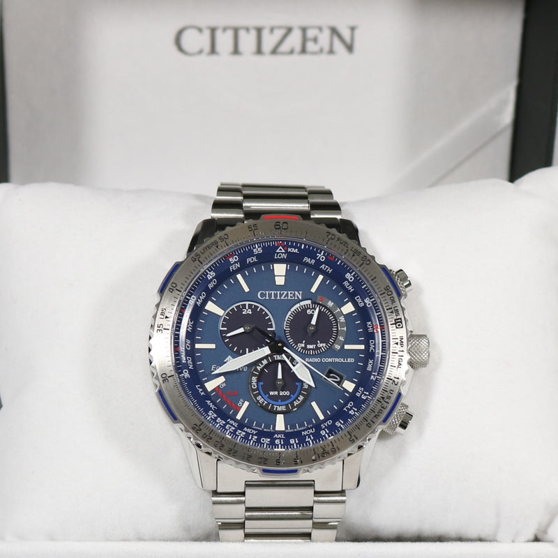 Citizen Promaster Eco-Drive Radio Controlled Chronograph Men's Watch CB5000-50L - Chronobuy