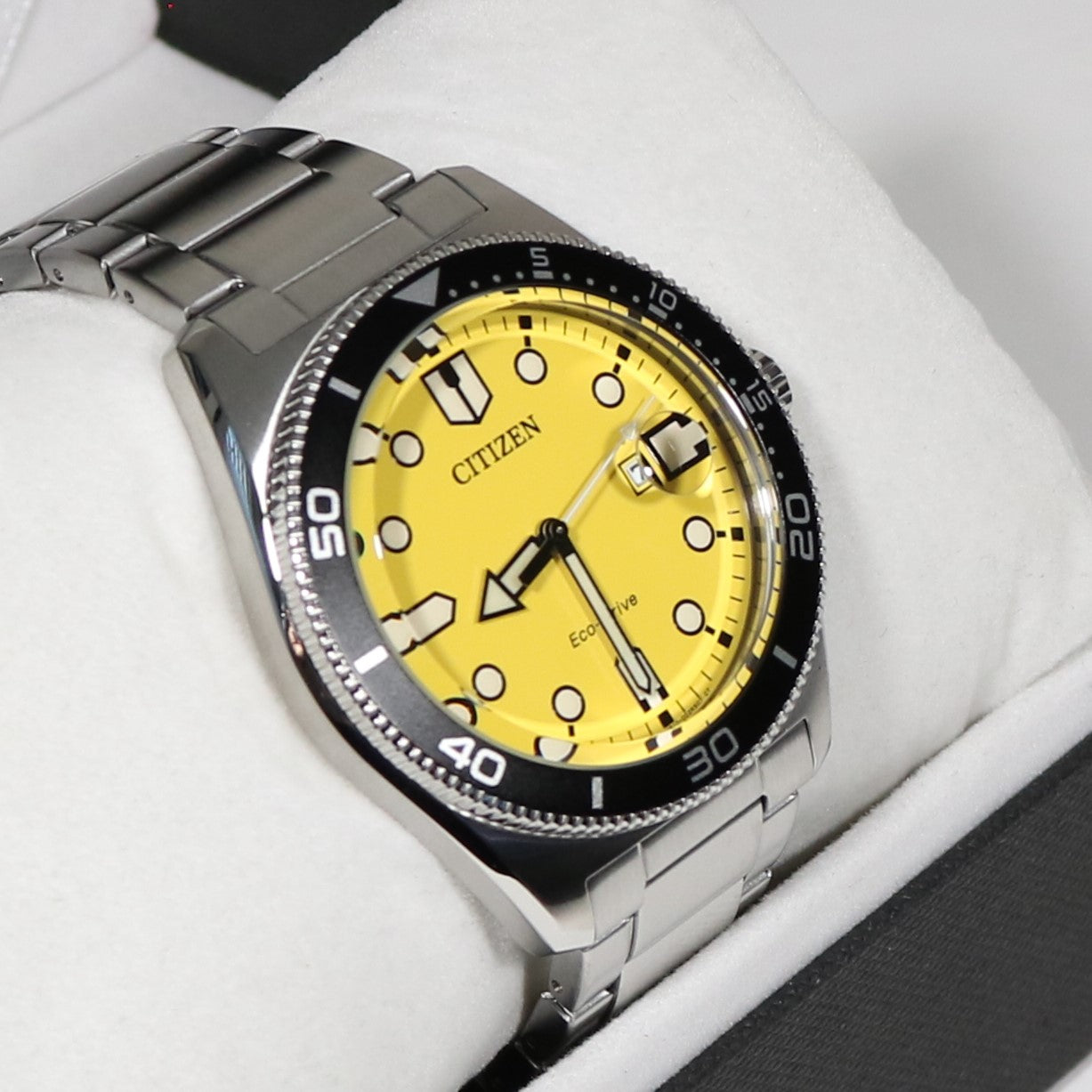 Citizen eco drive yellow discount