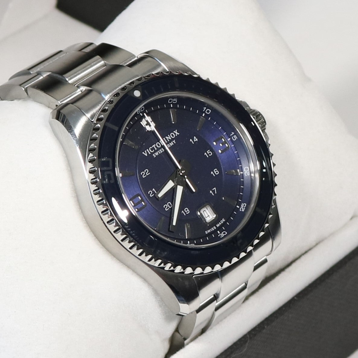 Swiss Eagle Sea Ranger Blue Dial Chronograph Watch SE-9005-33