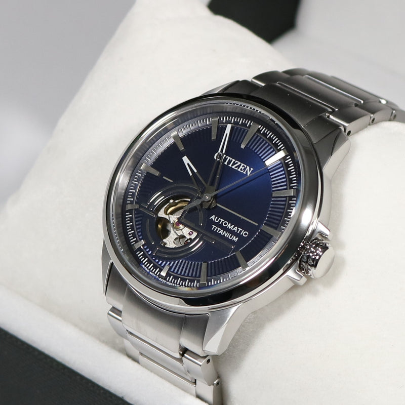 Citizen Super Titanium Automatic Blue Dial Men s Watch NH9120 88L