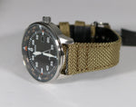 Citizen Eco-Drive Aviator Nylon Pilot's Men's Watch BM7390-14E - Chronobuy