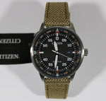 Citizen Eco-Drive Aviator Nylon Pilot's Men's Watch BM7390-14E - Chronobuy
