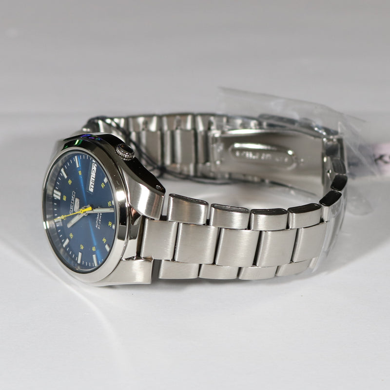 Seiko 5 Men's Automatic Stainless Steel Blue Dial Watch SNK615K1