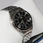 Seiko 5 Men's Automatic Black Dial Stainless Steel Watch SNKL35K1