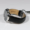 Citizen Men's Classic Quartz Black Dial Watch With Leather Strap BF2011-01E