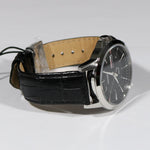 Citizen Men's Classic Quartz Black Dial Watch With Leather Strap BF2011-01E