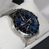 Citizen Chronograph Quartz Blue Dial Men's Stainless Steel Analog Watch AN3600-59L - Chronobuy